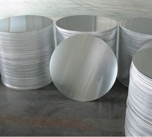 1050/1100/303 Hot Rolling Aluminium Circle Round Piece Untuk Industri Memasak
