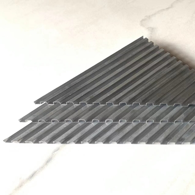 Aluminium 3003 Fin dengan bentuk yang disesuaikan Untuk Piring Dingin Dalam Pengelolaan Termal