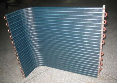 Warna Biru 8011 H22 0.14mm * 270mm Hidrofilik Finstock Dilapisi Aluminium / Aluminium Foil