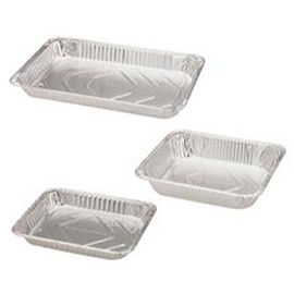 Wadah Aluminium Foil Sekali Pakai / Baki / Kotak Penyimpanan Makanan Sehat yang Disesuaikan