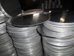 Lingkaran Aluminium Perak Tahan Air / Ketebalan Bulat Aluminium 0.5 - 8.0mm