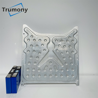 Mobil Balap Listrik BMS Aluminium Water Cooled Plate Untuk ESS