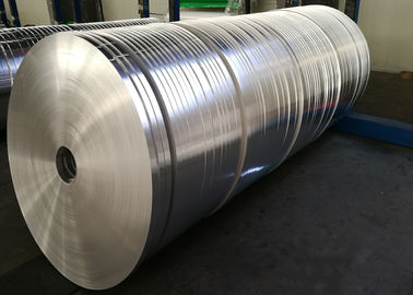 Silver Hot Rolling Aluminium Strips Untuk Heat Sink, Lebar 12mm - 1250mm