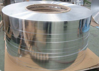 Ketebalan 0,05 - 0,6mm Hot Rolling Aluminium Strip / Tape Untuk Trafo Kabel