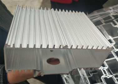 Extrusion Heat Sink Radiator Aluminium Spare Parts Dengan Dibuat Khusus