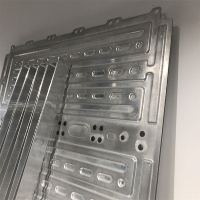 3003 Alloy Power Semiconductors Aluminum Cooling Plate Silver