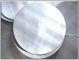 Round Piece Aluminium Circle Sheet Untuk Peralatan Masak / Rambu Lalu Lintas 1050 1100 3003 O