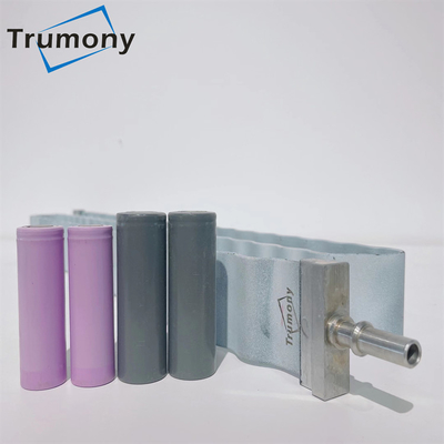 Saluran Mikro Pelat Pendingin Aluminium Baterai Silinder