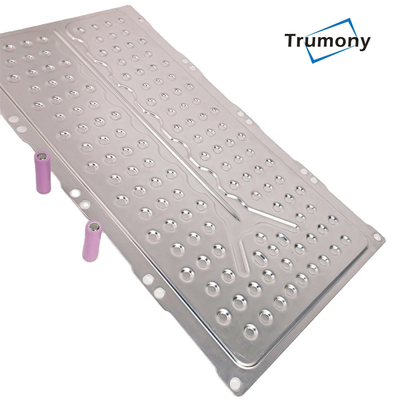 Heat Sink Dari Sistem Pendingin Baterai Lithium Ion Plat Pendingin Air Aluminium