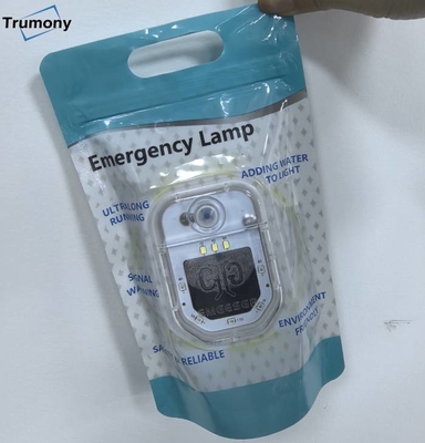 Lampu darurat Lampu air garam lipat Baterai air garam