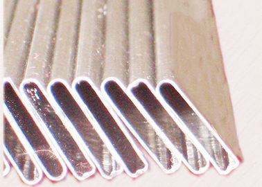 4343/3003/7072 Aluminium Extruded Profiles High Frequency Welding Auto Radiator Tube