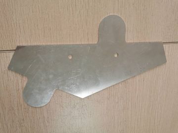 Lembaran Aluminium Pemesinan Layar Pemotongan Laser CNC dengan Lubang Yang Tepat
