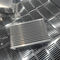 Heatsink Ekstrusi Aluminium Perak Untuk Heatsink Elektronik Daya