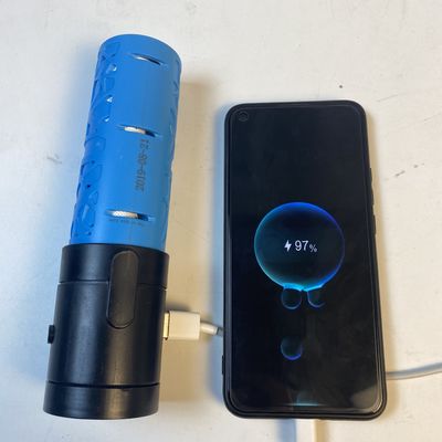 3.6V Output USB Catu Daya Cadangan Rumah Untuk Mengisi Daya Darurat Ponsel