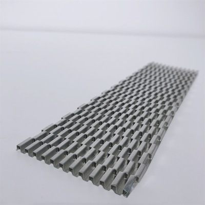 Aluminium Lanced Offset Dilipat Fin Heat Sink Untuk Radiator Mobil