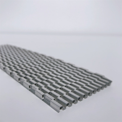 Aluminium Lanced Offset Dilipat Fin Heat Sink Untuk Radiator Mobil