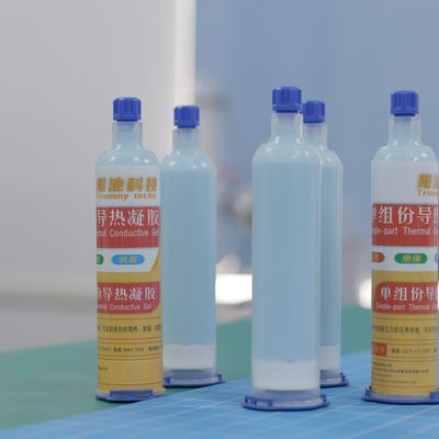 Konduktivitas Tinggi 6W/MK Gel Termal Resin Silikon DUntuk CPU GPU