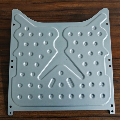 3003 Vacuum Brazing Aluminium Stamping Liquid Cooling Cold Plate Untuk Energi Baru Otomotif