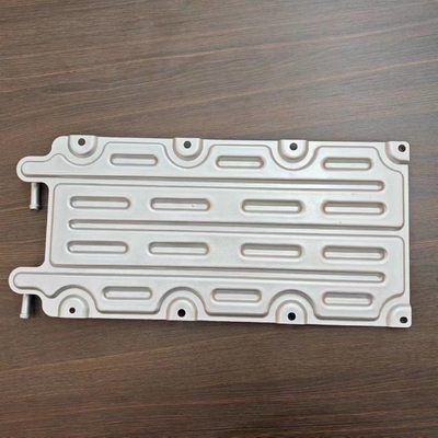 3003 Stamping Aluminium Air Cooling Cold Plate Untuk EV Lithium-Ion Battery Transfer Panas