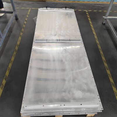 Kualitas Plat pendingin cair bercetak aluminium dengan pemadaman terus menerus untuk penyimpanan energi, baterai EV & IGBT pabrik