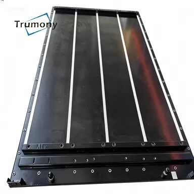 Kualitas Stamped Brazed Liquid Cold Plate High Uniform Temperature EV & ESS Battery Cooling Plate pabrik