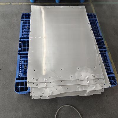 Kualitas Aluminium FSW Vacuum Brazed Cooling Plate untuk Battery Energy Storage Data Center Industrial Cooling pabrik
