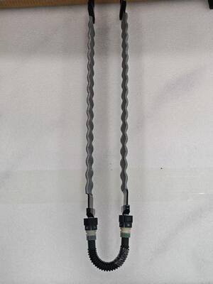 Kualitas Aluminium Serpentine Cooling Ribbon / Snake Tube untuk 21700 Sel dengan bantalan panas pabrik
