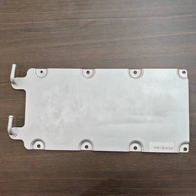 Kualitas Pelat Pendingin Cairan Saluran Mikro Aluminium Dicap untuk Paket Baterai EV 600x400mm pabrik